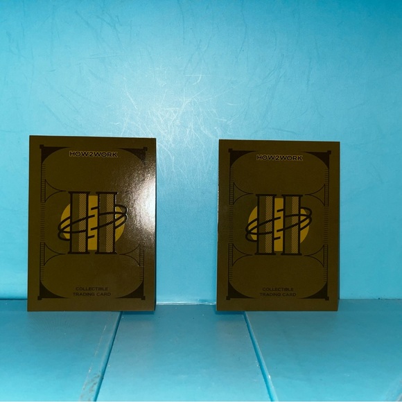 ⭐️ How2Work The Monsters Series 1 Collectible Trading Cards - 1st Ed. - 2 cards - Picture 2 of 4